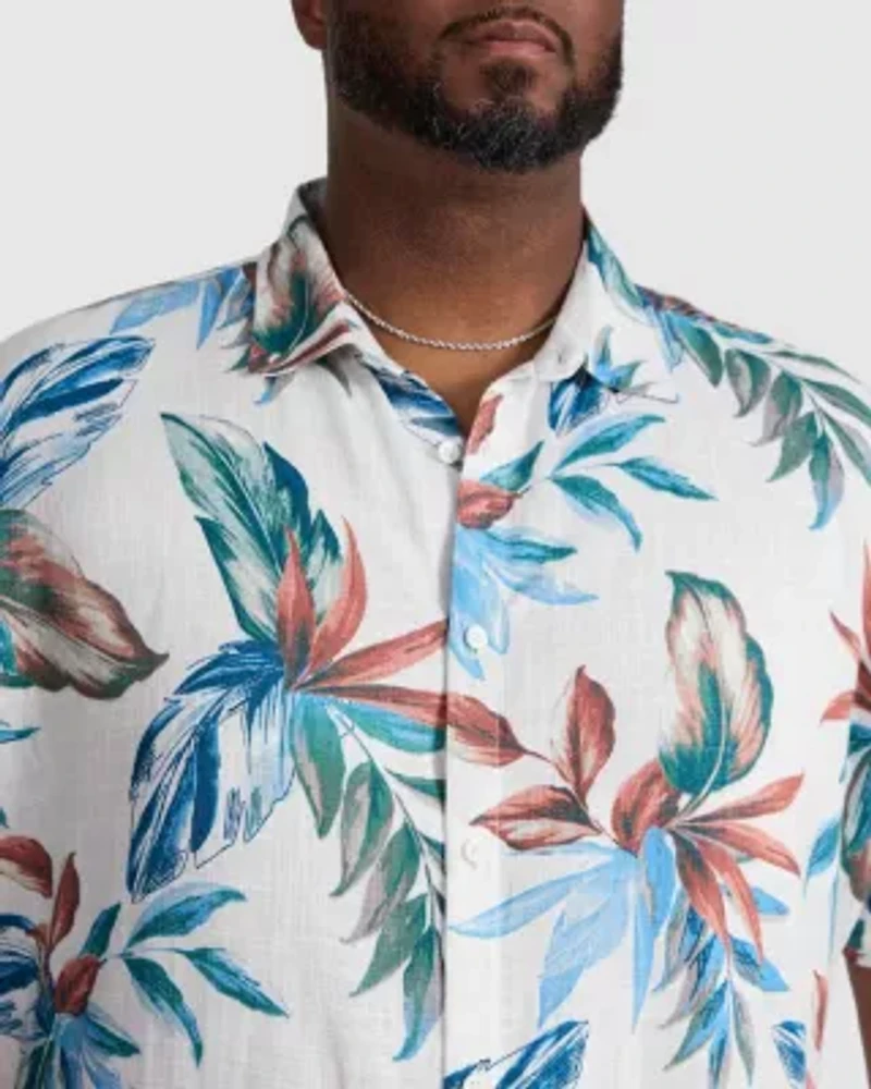 Big & Tall Johnny Bigg Monaco Short Sleeve Shirt