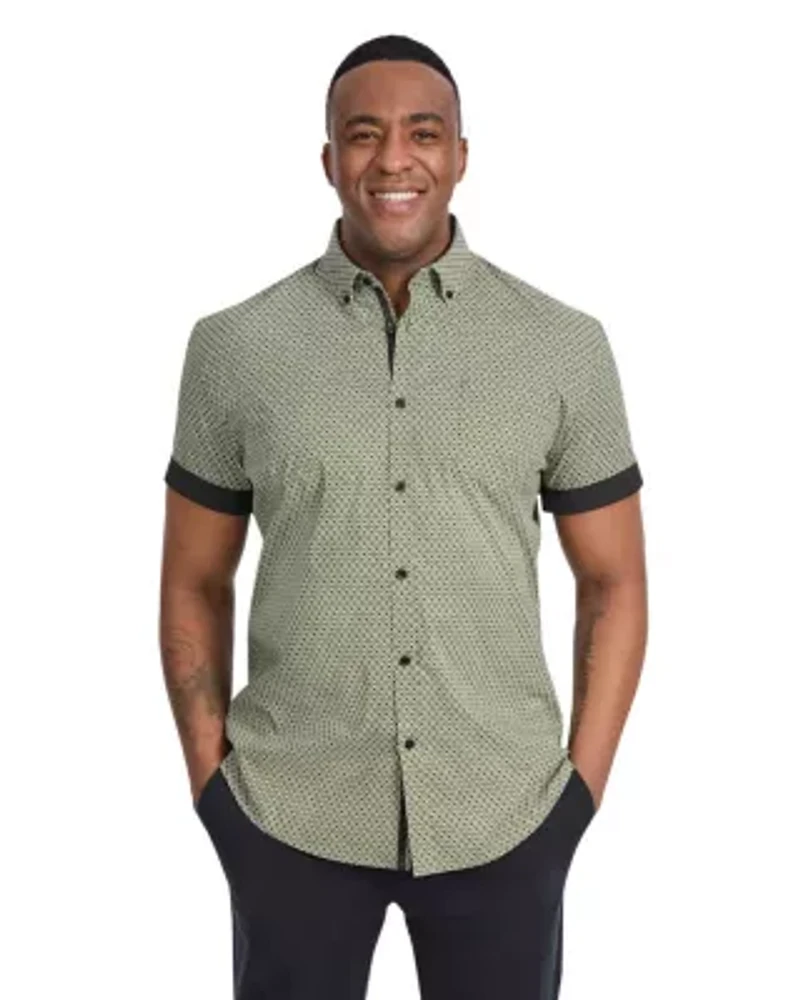 Big & Tall Diamond Stretch Shirt