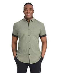 Big & Tall Diamond Stretch Shirt