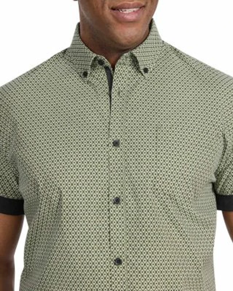 Big & Tall Diamond Stretch Shirt