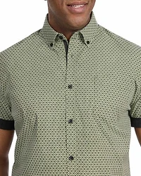Big & Tall Diamond Stretch Shirt