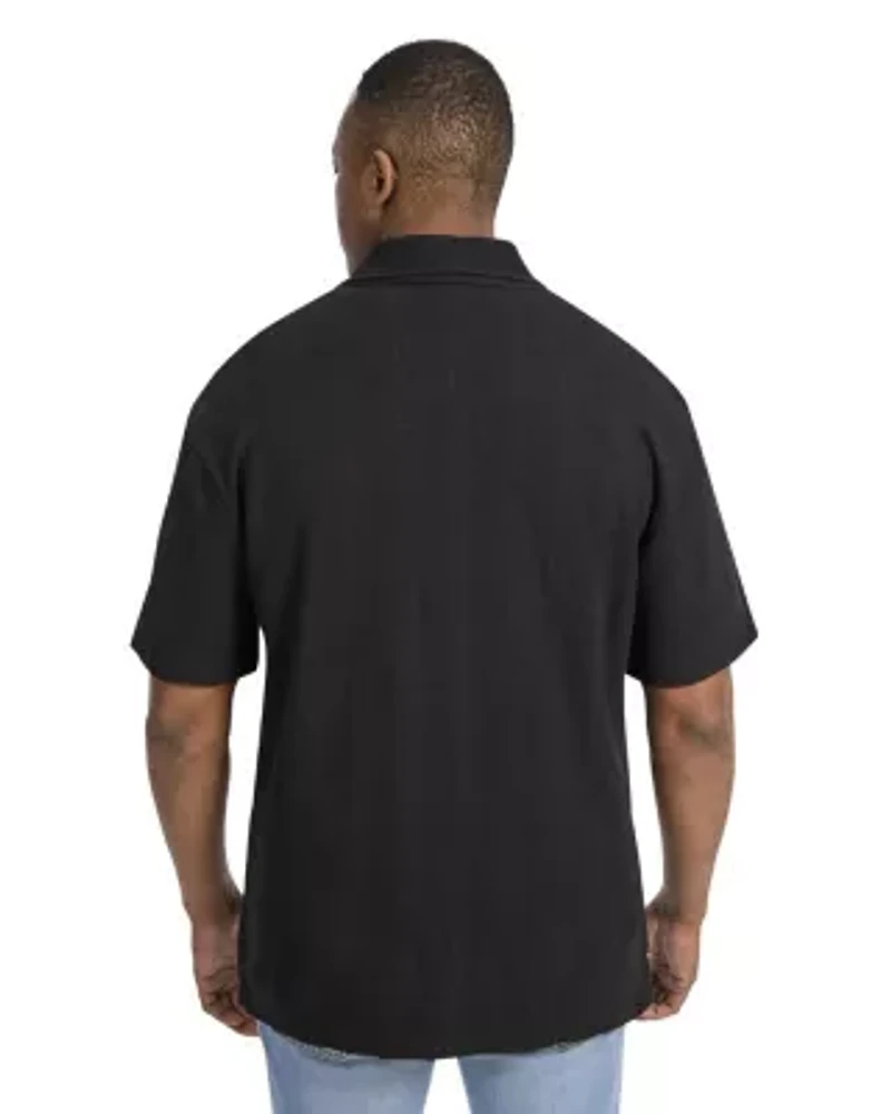 Big & Tall Johnny Bigg Weaver Relaxed Fit Knit Shirt