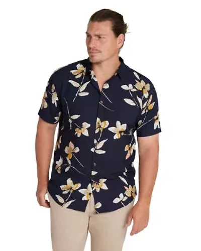 Big & Tall Johnny Bigg Rhodes Floral Print Shirt