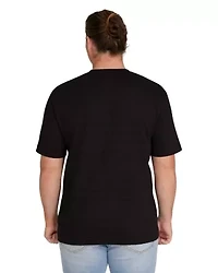 Big & Tall Textured Stripe Tee