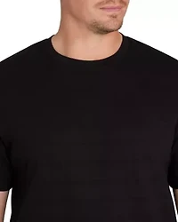 Big & Tall Textured Stripe Tee