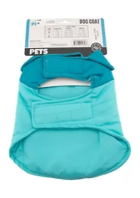 Color Block Dog Coat