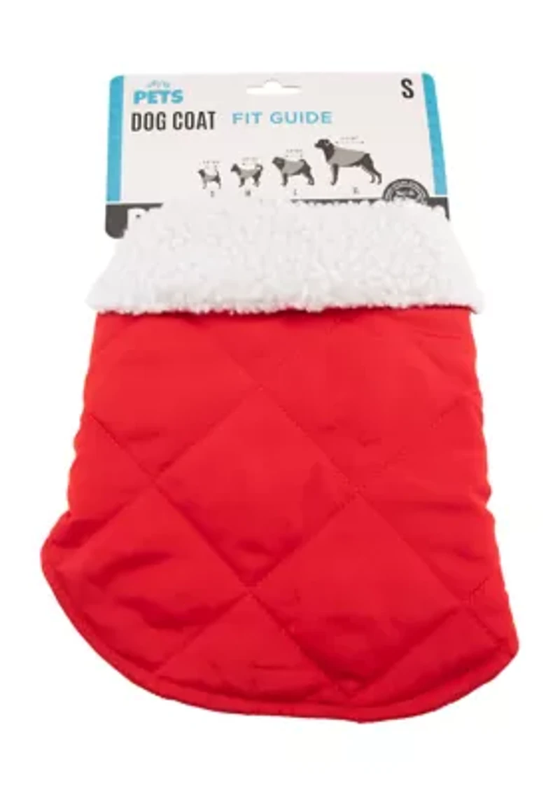 Color Block Dog Coat