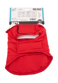 Color Block Dog Coat