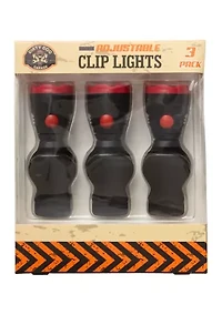 Adjustable Clip Lights - 3 Pack