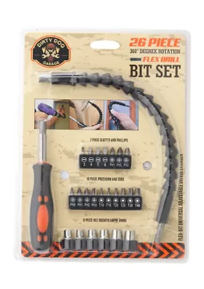 26 Piece Flex Bit Set