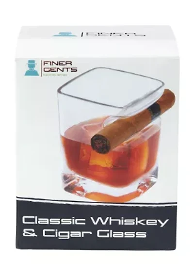 Classic Whiskey and Cigar Glass