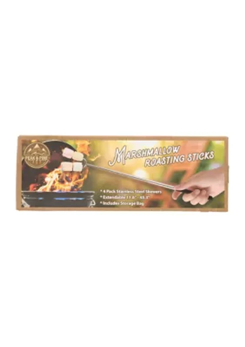 Marshmallow Roasting Sticks - 4 Pack