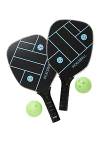 Glow In The Dark Pickleball Paddle Set