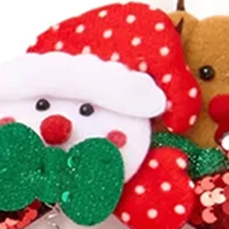 12 Piece Christmas Headbands and Glasses