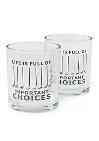 2-Pack Golf Club Glasses