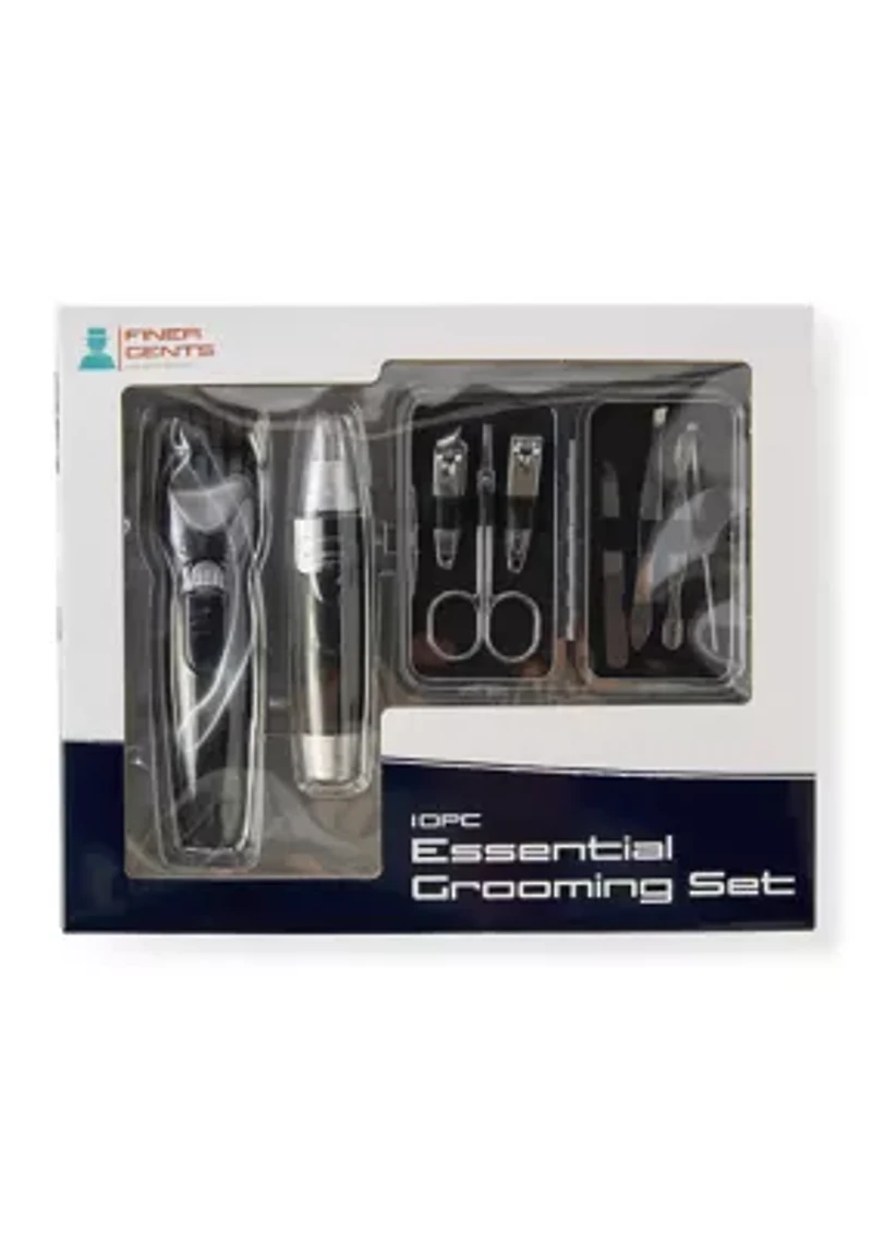 10PC Essential Grooming Set