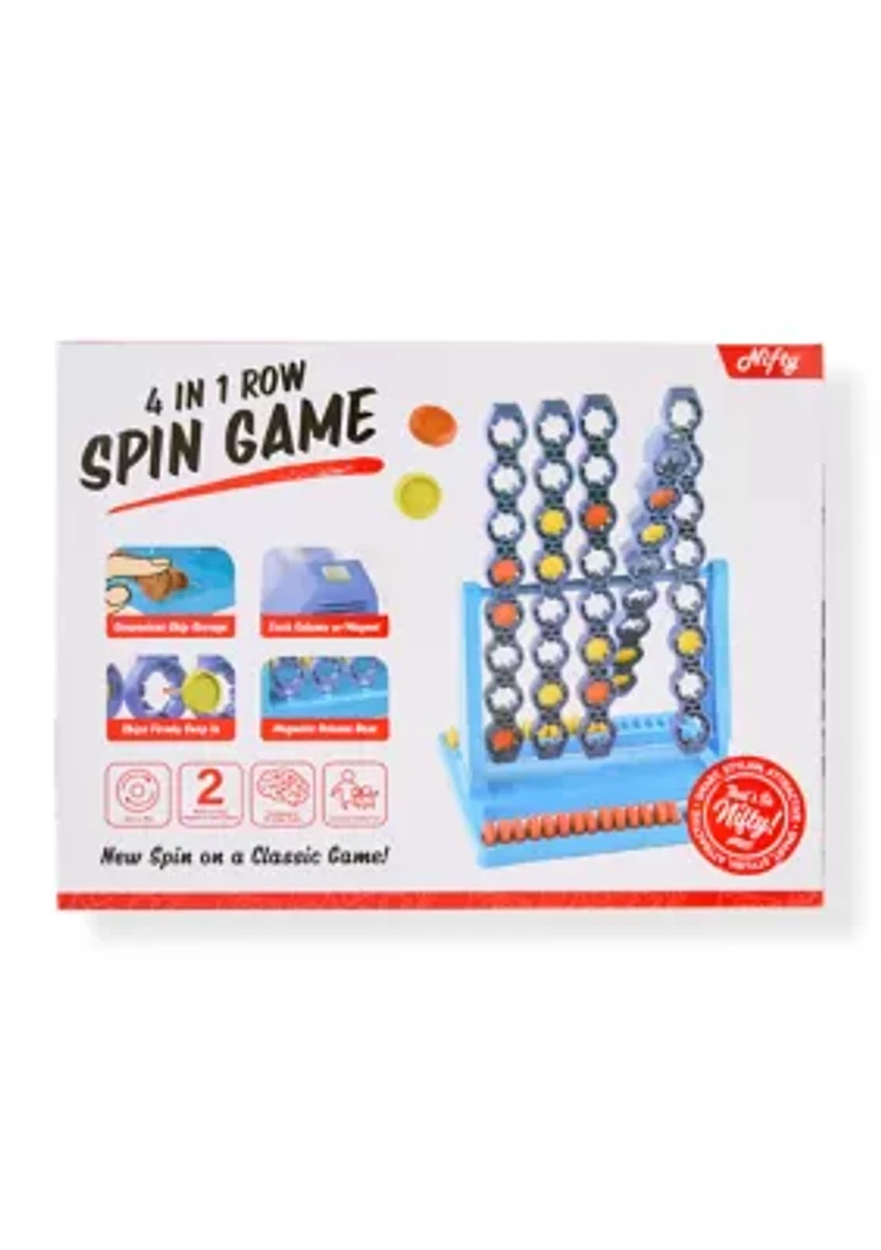 4 in a Row Spin Game