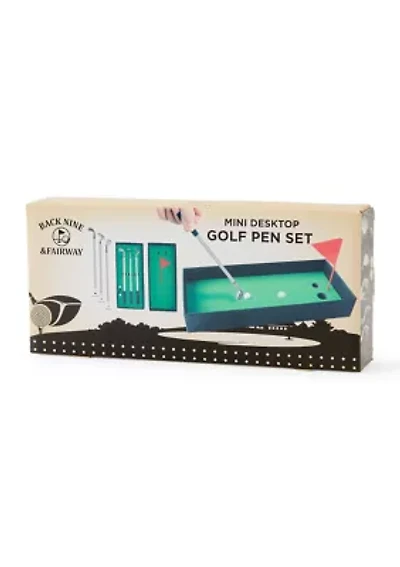Mini Desktop Golf Pen Set