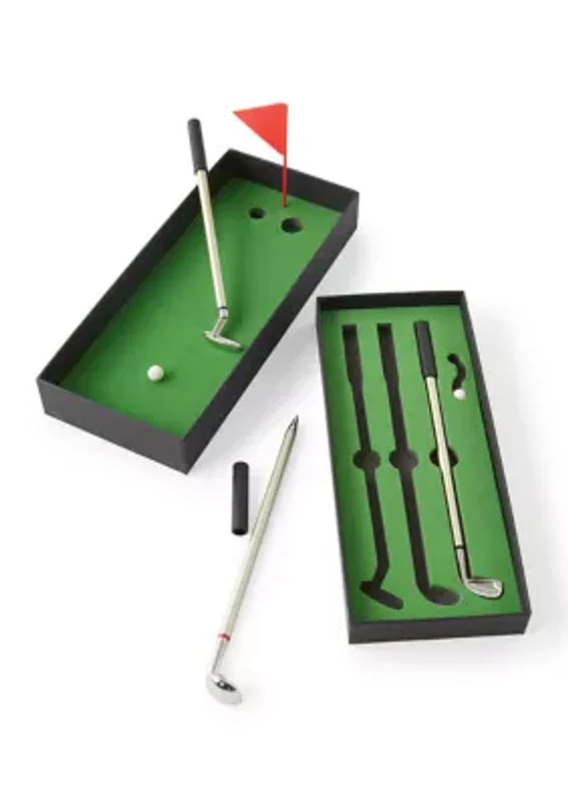 Mini Desktop Golf Pen Set