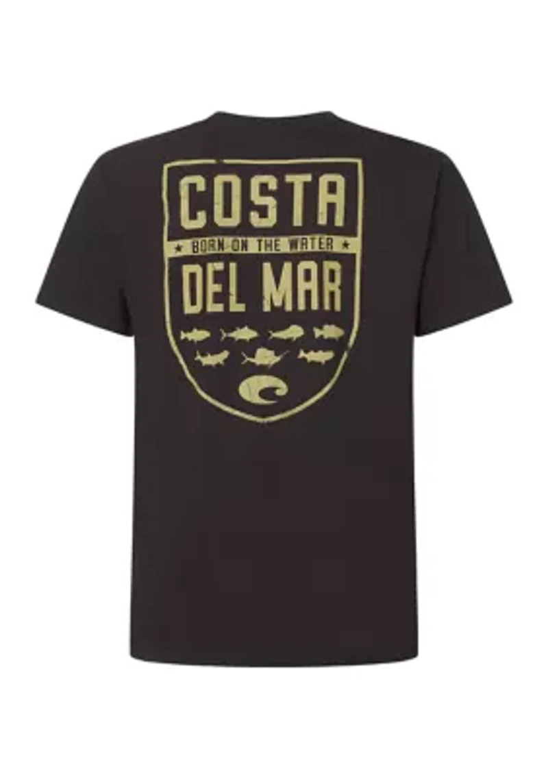 Men's Short Sleeve Species Shield Graphic T-Shirt
