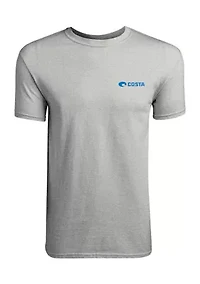 Men's Short Sleeve Emblem Marlin Graphic T-Shirt