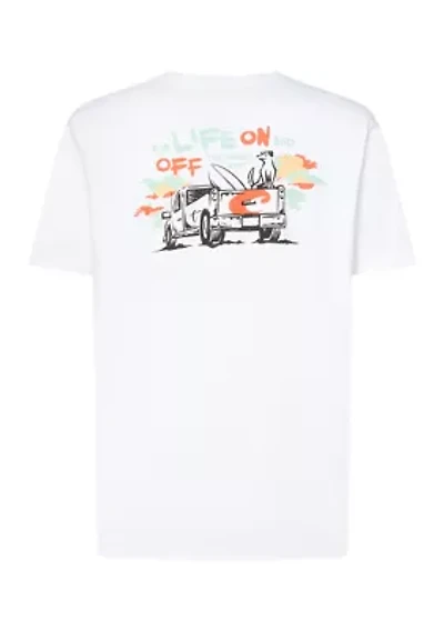 Short Sleeve Beach Life Graphic T-Shirt