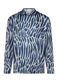 Men's Technical Hood Graphic Fishskins Sweatshirt