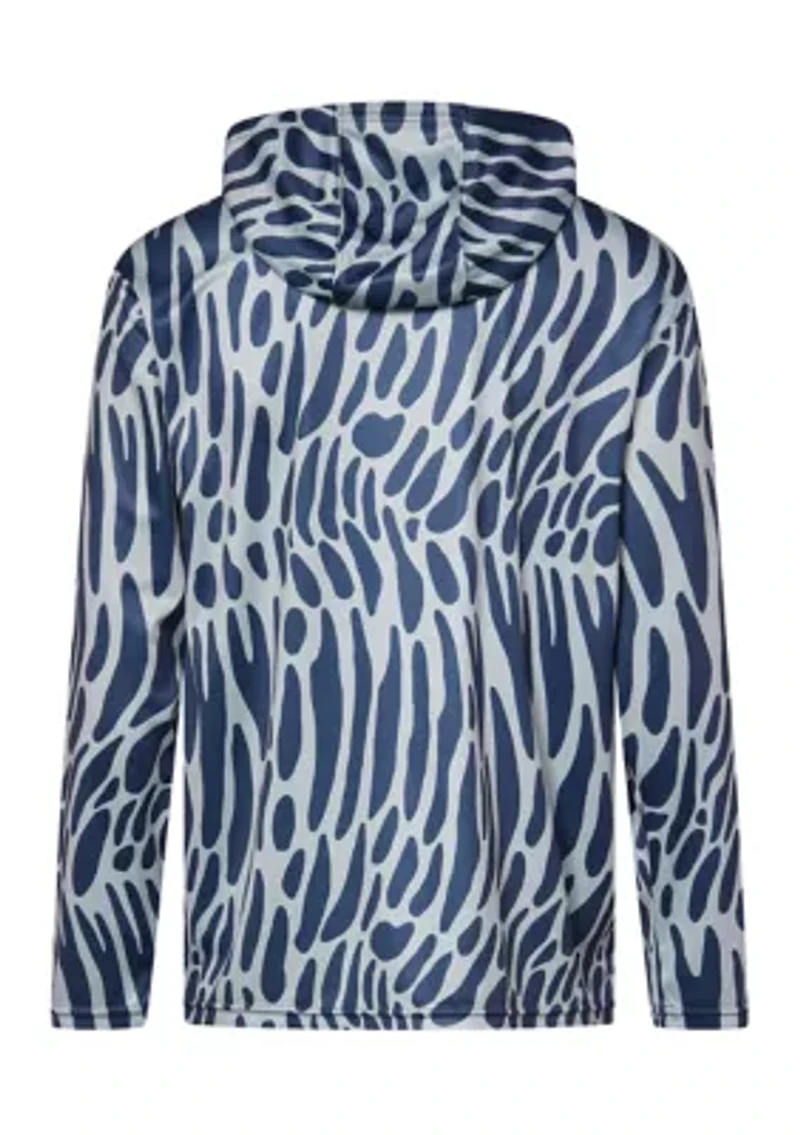 Men's Technical Hood Graphic Fishskins Sweatshirt