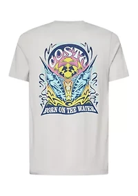 Men's Psych Rock Marlins Graphic T-Shirt