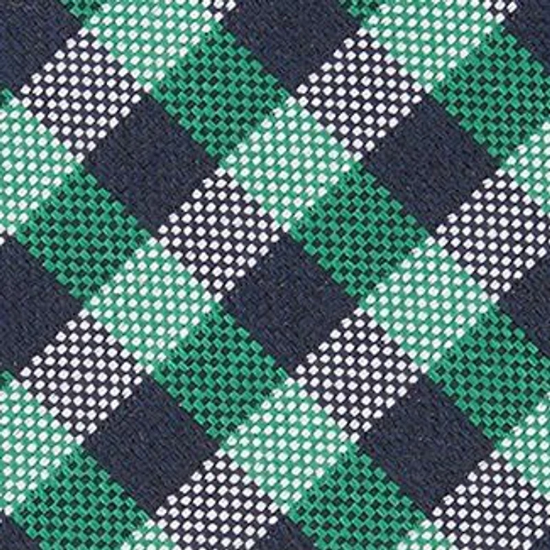 Grid Print Tie