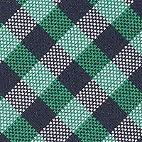 Grid Print Tie