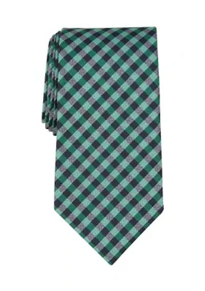 Grid Print Tie