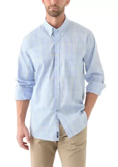 Plaid Printed Button Down Shirt