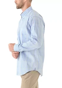 Plaid Printed Button Down Shirt