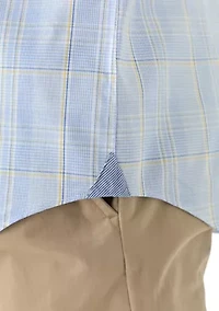 Plaid Printed Button Down Shirt