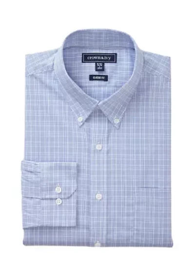 Plaid Printed Button Down Shirt