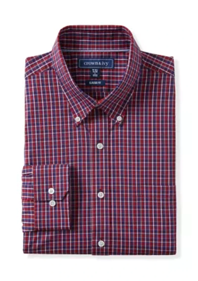 Plaid Dress Shirt
