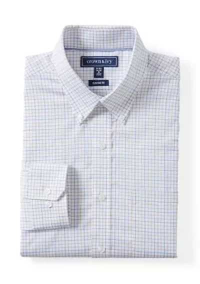 Multi Plaid Button Down Shirt