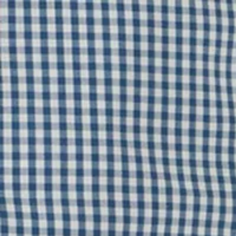 Gingham Printed Spread Collar Shirt
