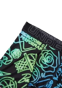 Neon Basketball Energy Single Boxer Briefs