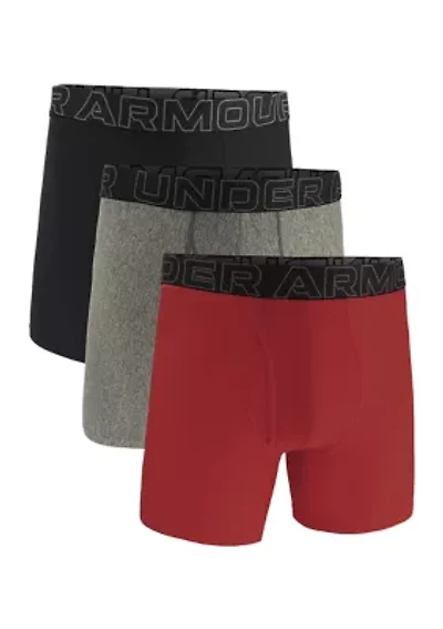 Performance Tech 6'' Boxer Briefs - 3 Pack