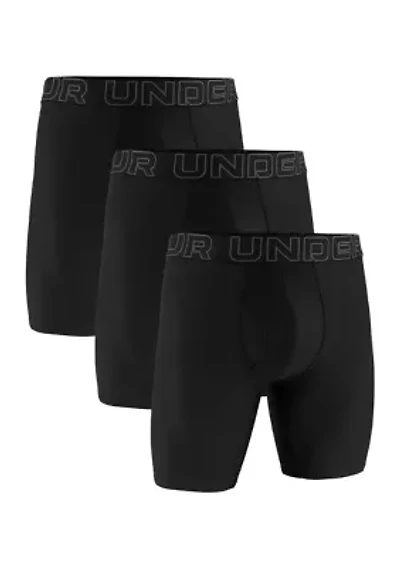 Performance Tech Solid 9'' Briefs - 3 Pack