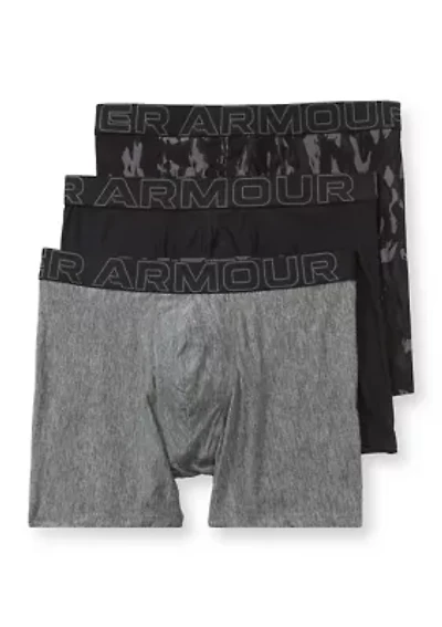 UA Performance Tech Mesh Boxer Briefs - 3-Pack