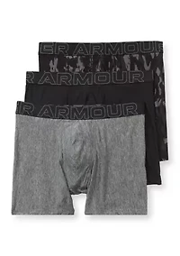 UA Performance Tech Mesh Boxer Briefs - 3-Pack