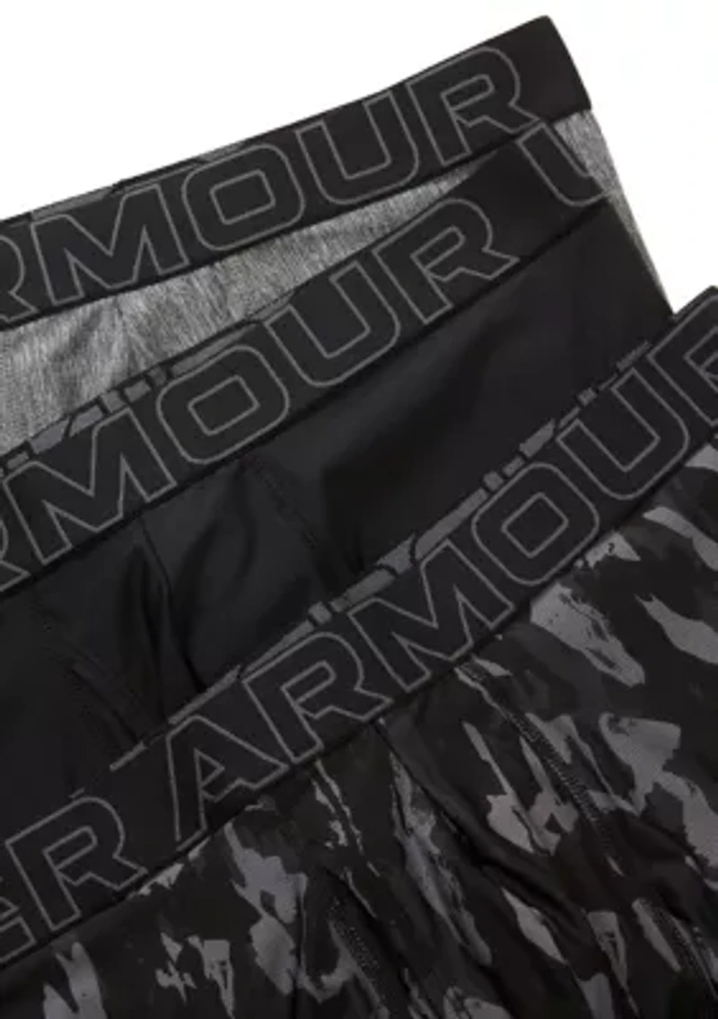 UA Performance Tech Mesh Boxer Briefs - 3-Pack