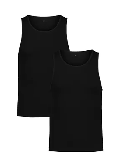 Performance Cotton Tank Tops - 2 Pack
