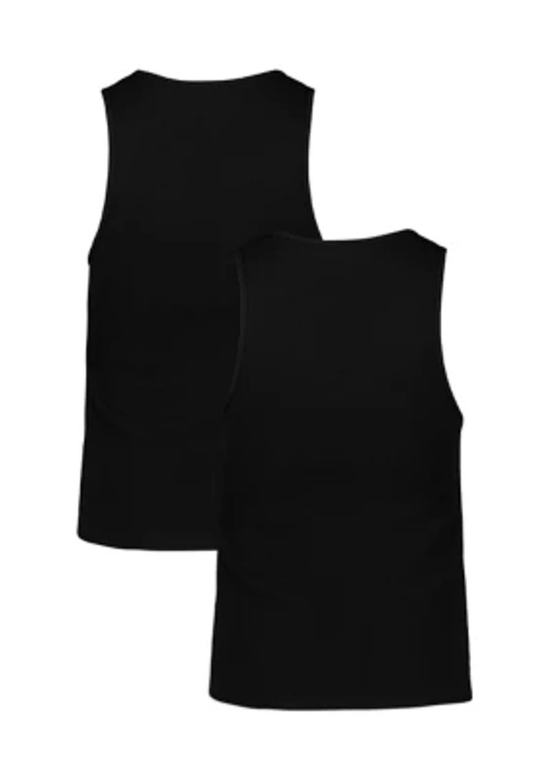 Performance Cotton Tank Tops - 2 Pack