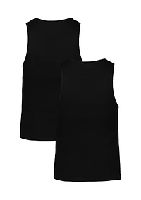 Performance Cotton Tank Tops - 2 Pack