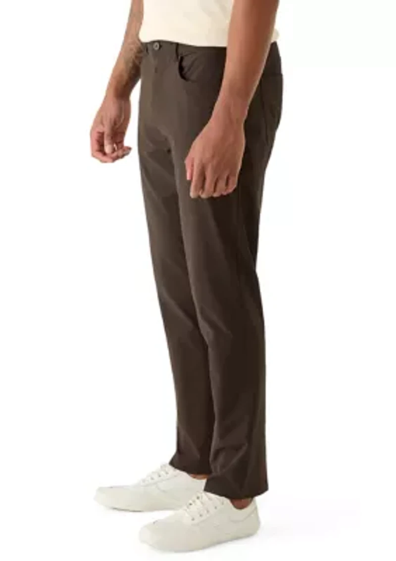 Men's Flat Front 5-Pocket Horizon Pants