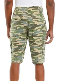 13" Ripstop Printed Cargo Shorts